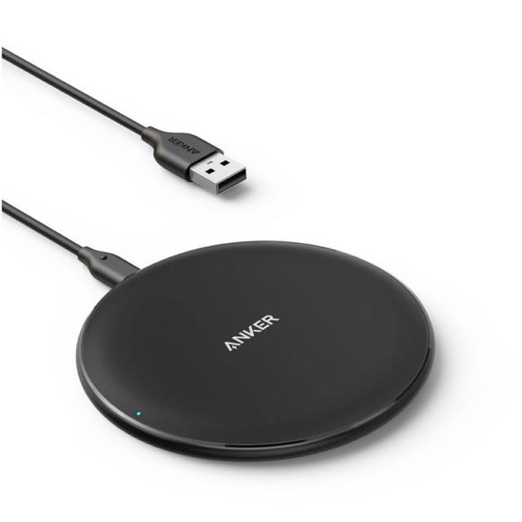 Ankerの置くだけワイヤレス充電器(Qi充電の製品例)