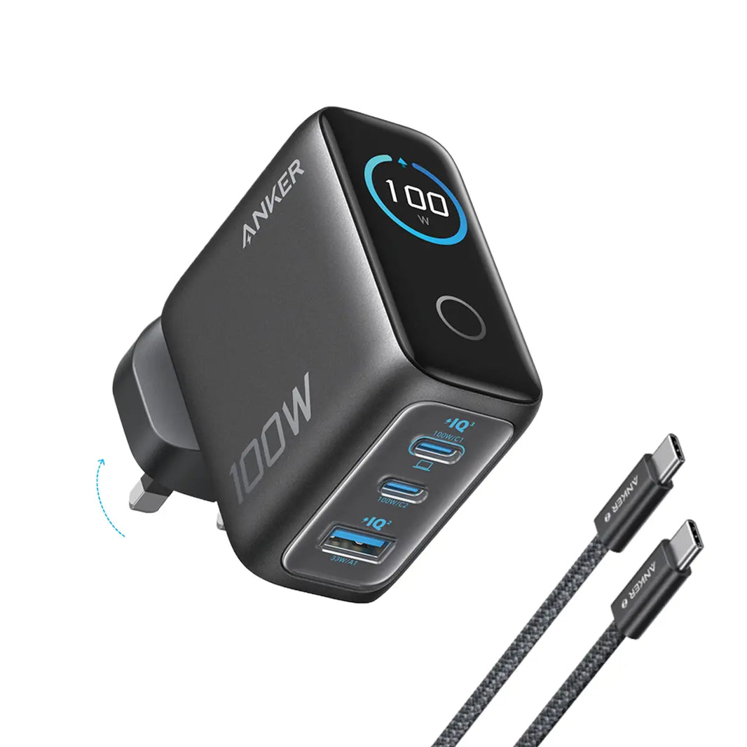 Anker Charger 100W ダークグレー