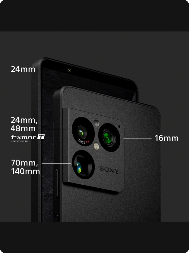 Xperia 1 VIIIのカメラレンズ紹介画像
